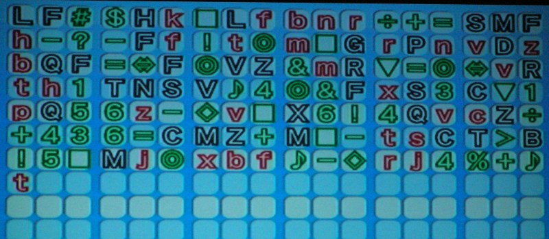 Password screenshot