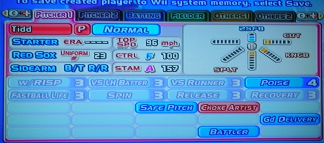 Pitching Abilities