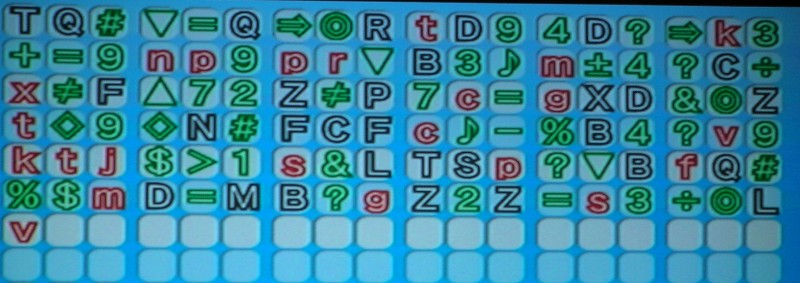 Password screenshot
