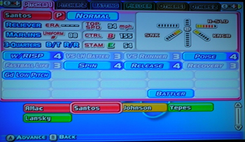 Pitcher1 Abilities
