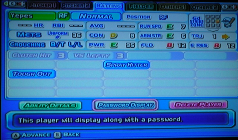 Batting Abilities